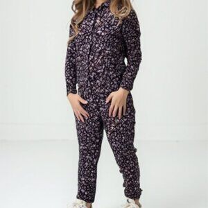 ❤️ Zara Floral Kids jumpsuit - Purple and Black 7